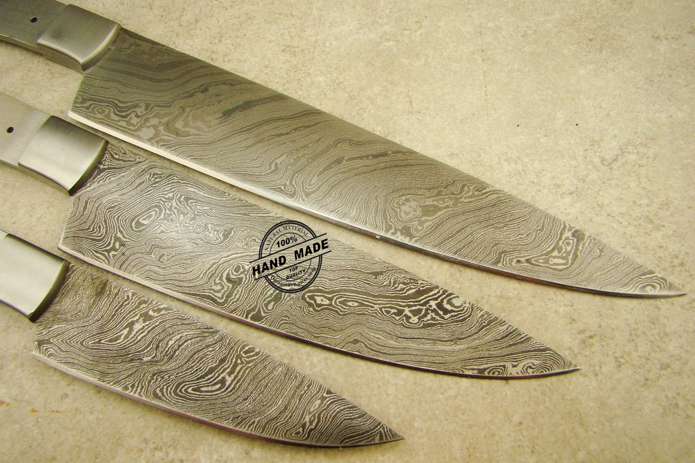 Kitchen Knife Blade Blank Damascus Steel Custom Chef Knife Set Making Kit  Paring Knife DIY Handle OEM/ODM Foundry Production - AliExpress