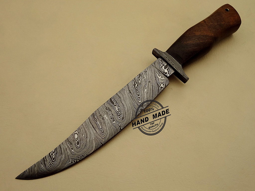 Damascus Hunting Knife Custom Handmade Damascus Steel Best