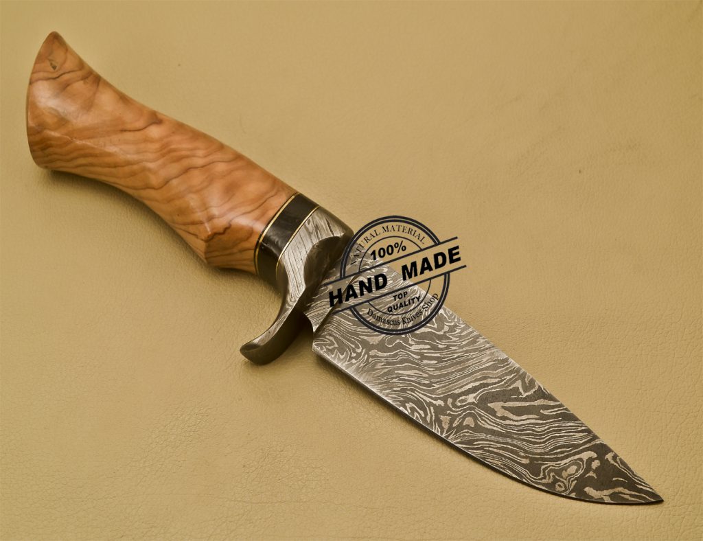 Damascus Skinner Knife Custom Handmade Damascus Steel Knife