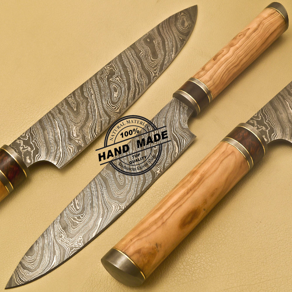 Kitchen Knives Set, HandForged Knife, Hunting Knife, Damascu
