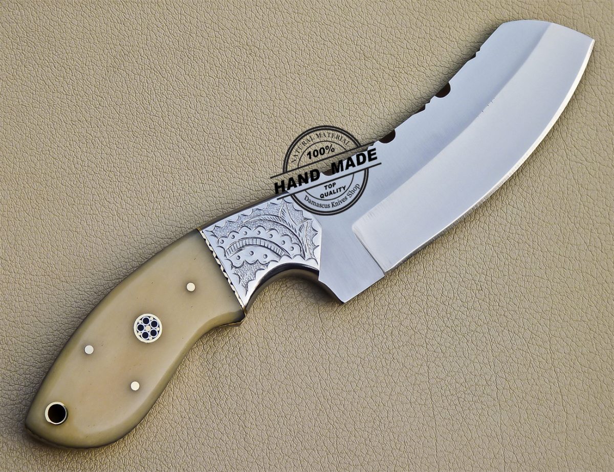 Skinner Knife Custom Handmade Stainless Steel Hunting Skinner Knife