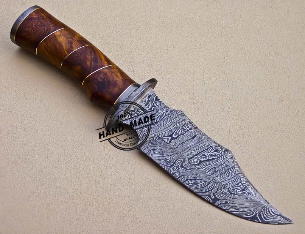 Professional Damascus Skinner Knife Custom Handmade Knife