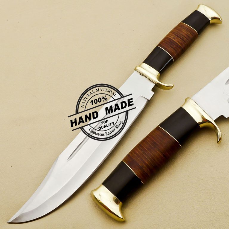 Crocodile Dundee Bowie Custom Handmade Fixed Blade Knife